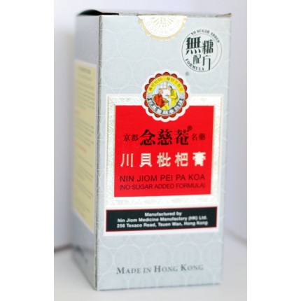 京都念慈菴川貝枇杷膏 無糖配方